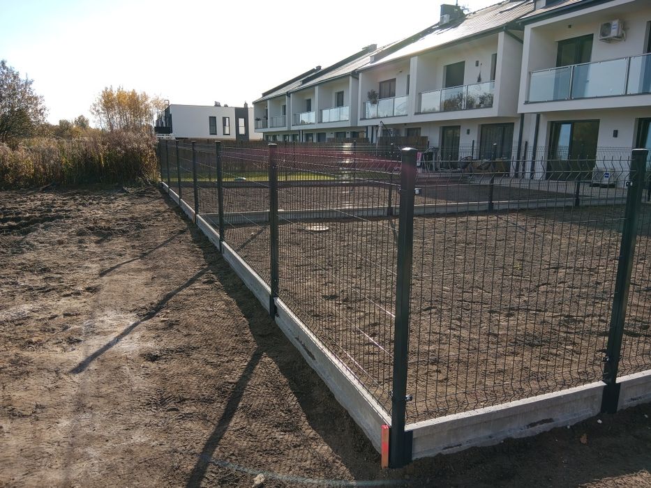 ogrodzenie panelowe, panel 3d, montaż w cenie