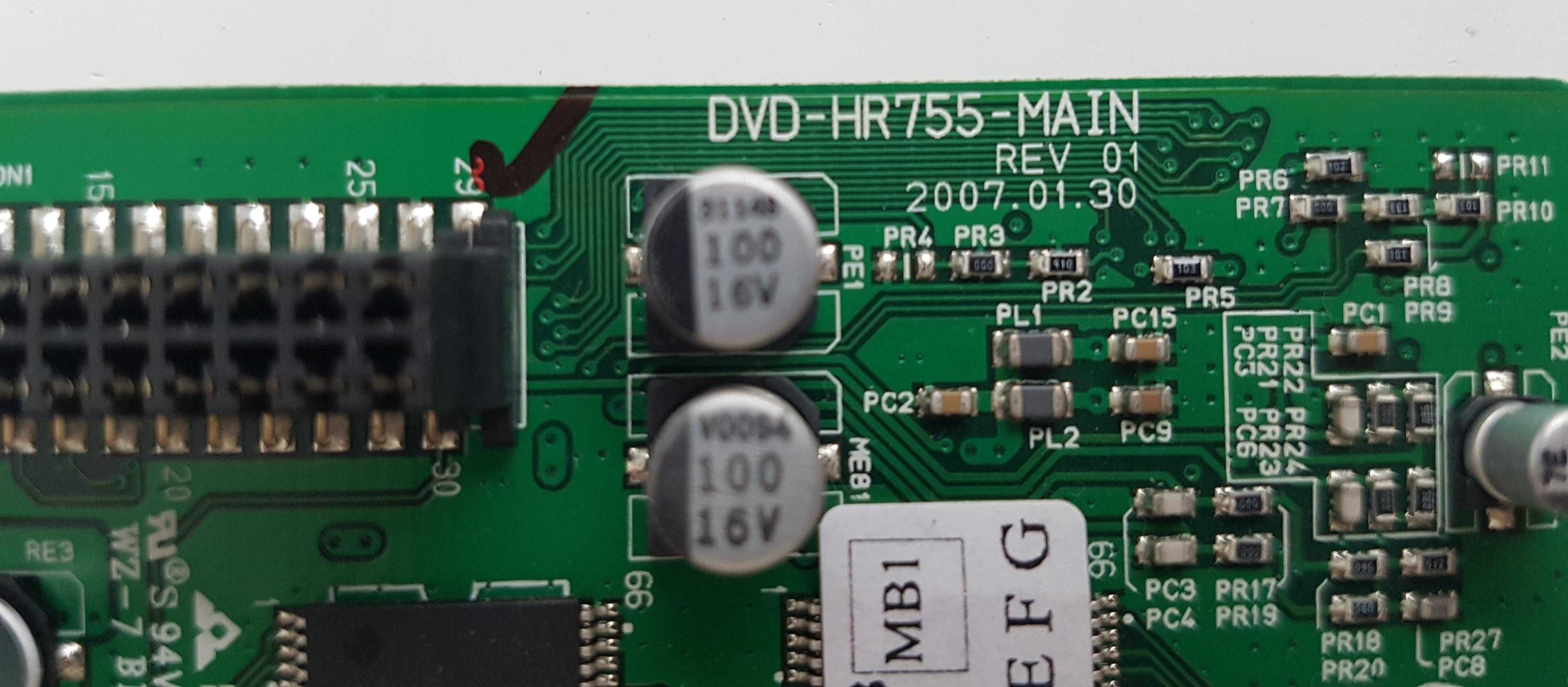 Samsung DVD-HR753 DVD-HR755 płyta MAIN PCB kino