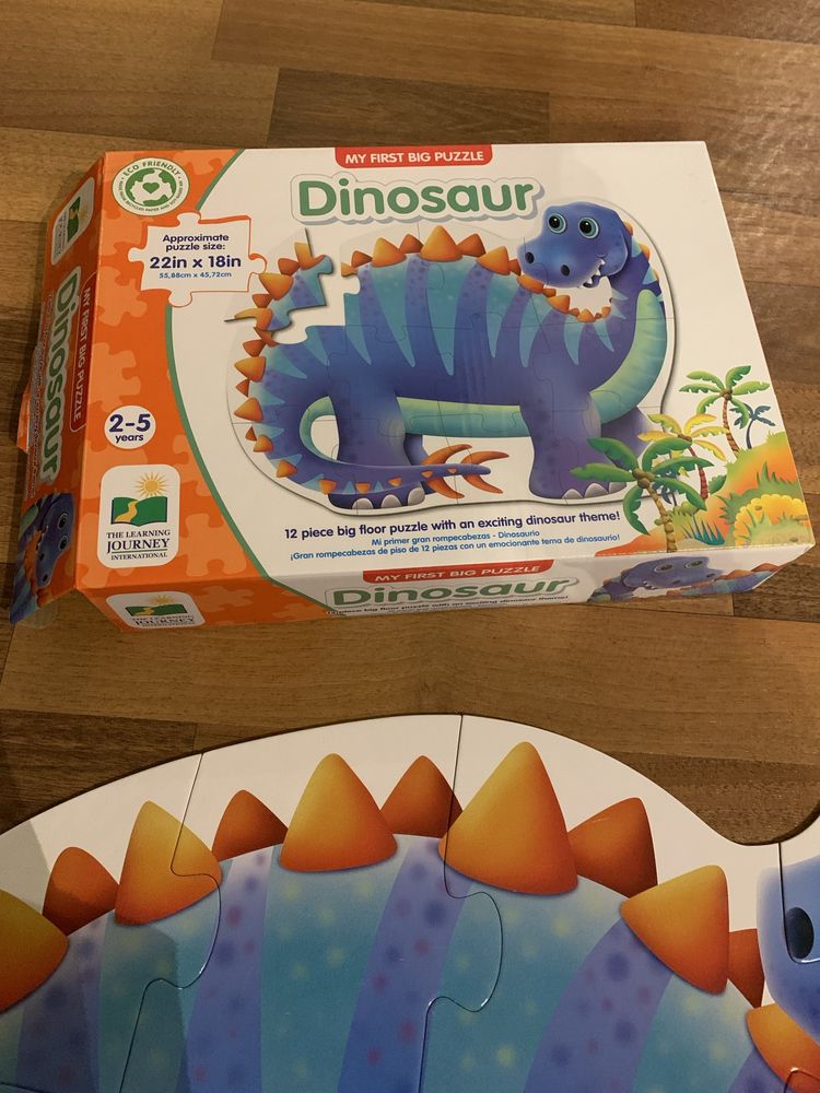 Puzzle duże dinozaura