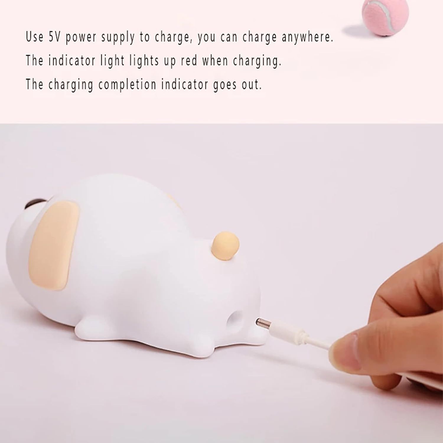 Nowa lampka piesek na usb