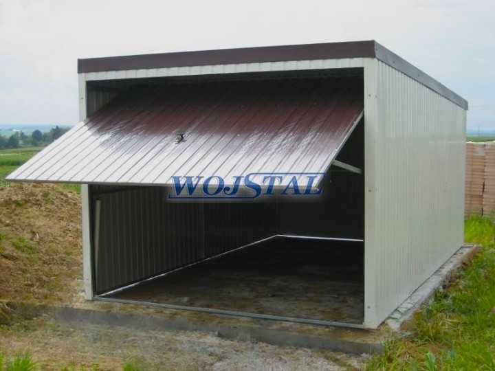 Garaże blaszane , Lekkie hale stalowe , wiaty śmietnikowe