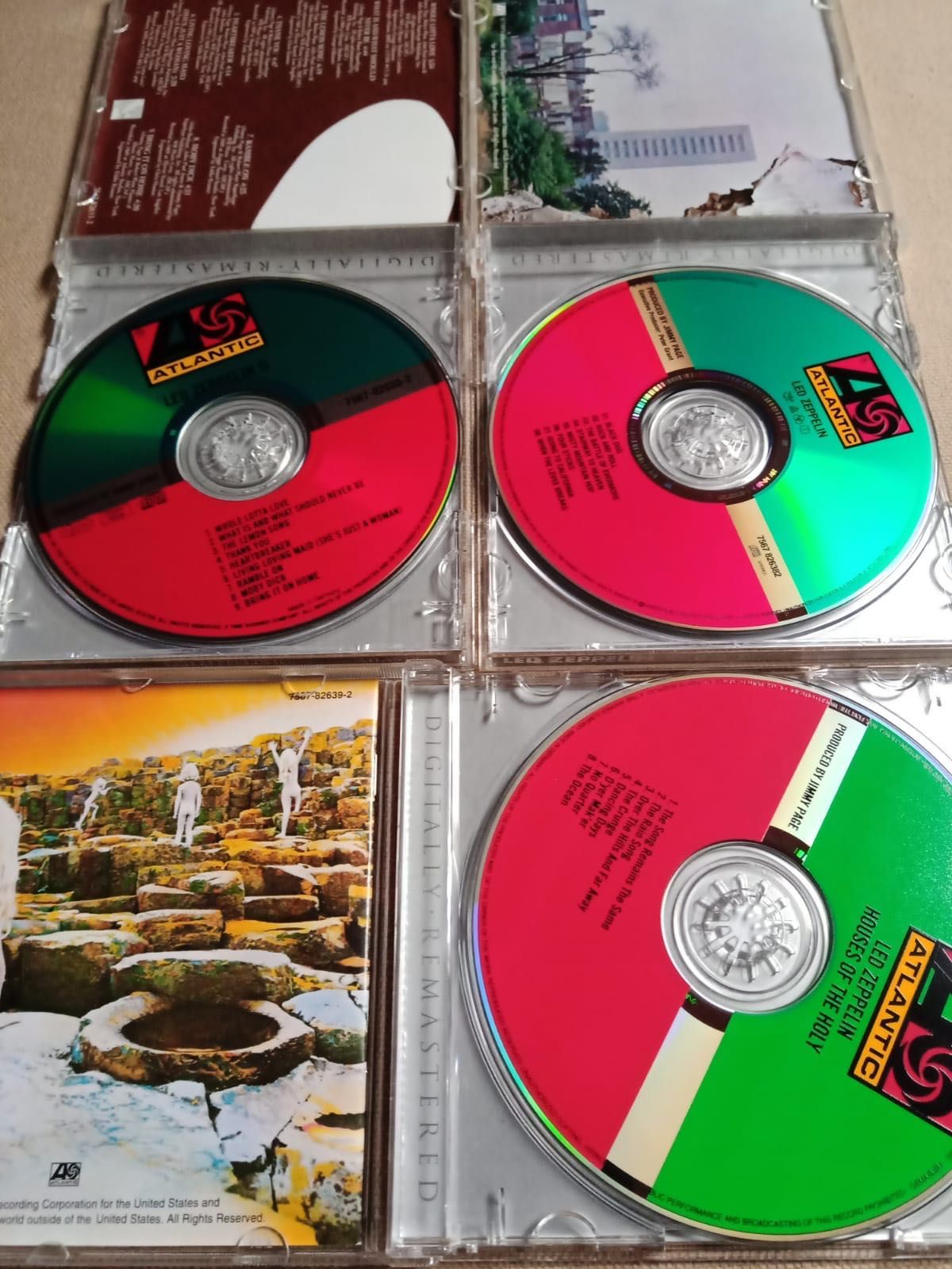 Płyty CD zespołu Led Zeppelin