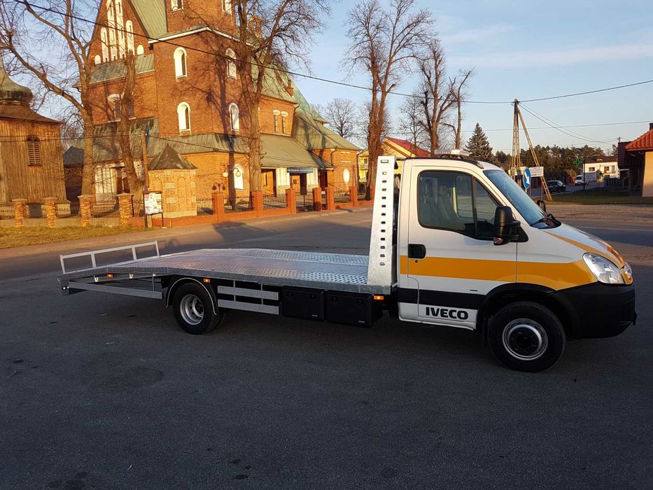 Iveco Daily 70c 65c zabudowa laweta najazd stalowa ocynk MOTO-LUK