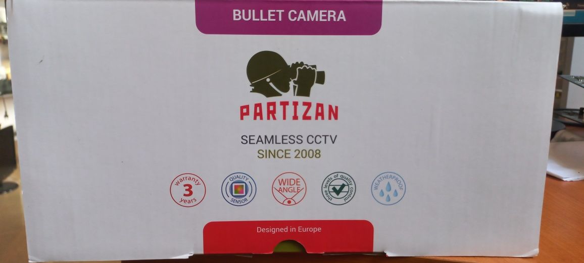 Камера видеонаблюдения Partizan COD-VF3CS  AHD