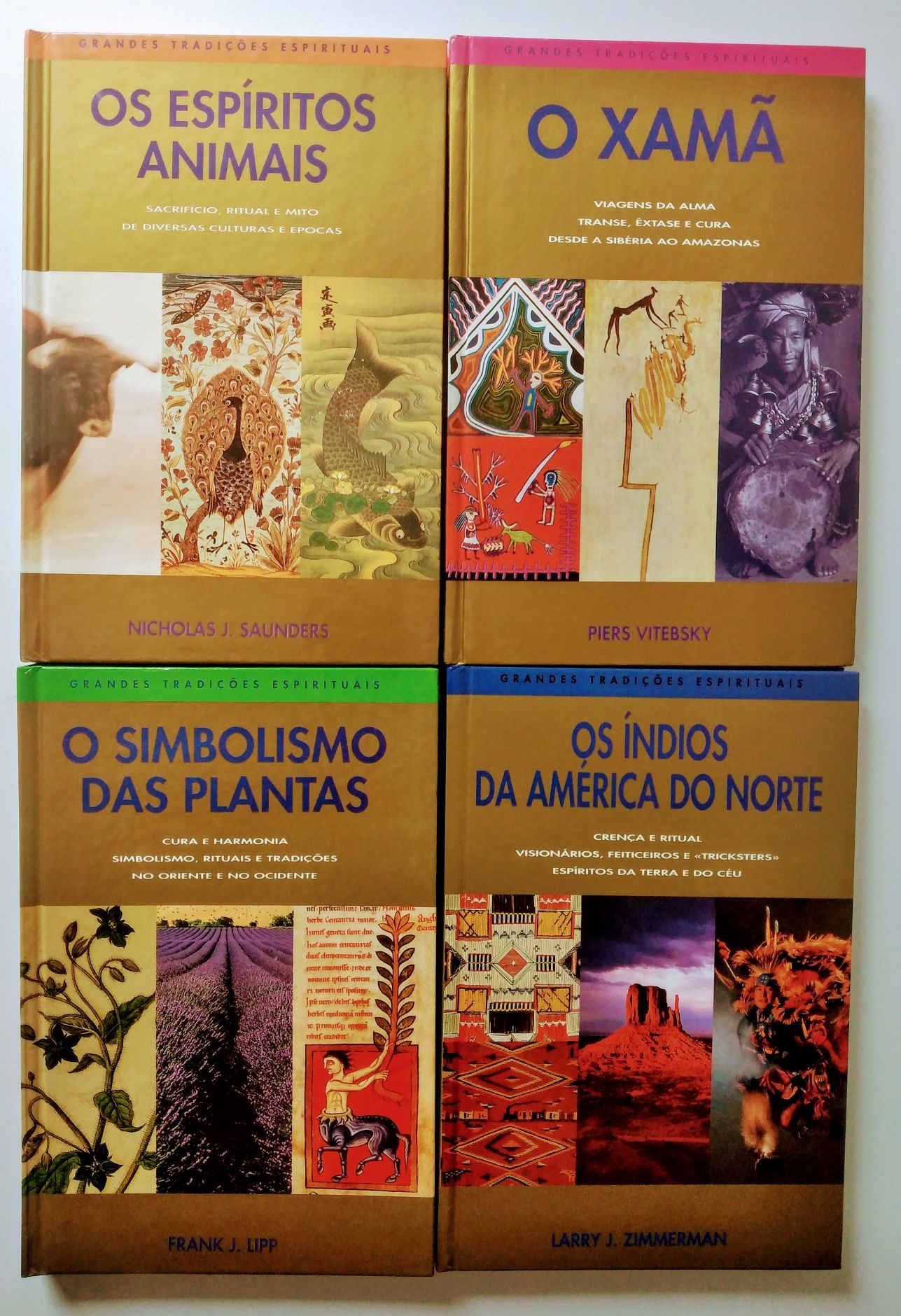 Grandes tradições espirituais - 8 livros novos na caixa original