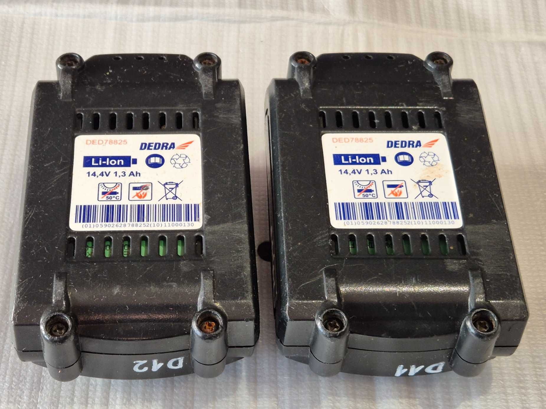 Akumulator Li-Ion Dedra  14,4 V DED 78825  pojemność 1,3 Ah - 2,5 Ah