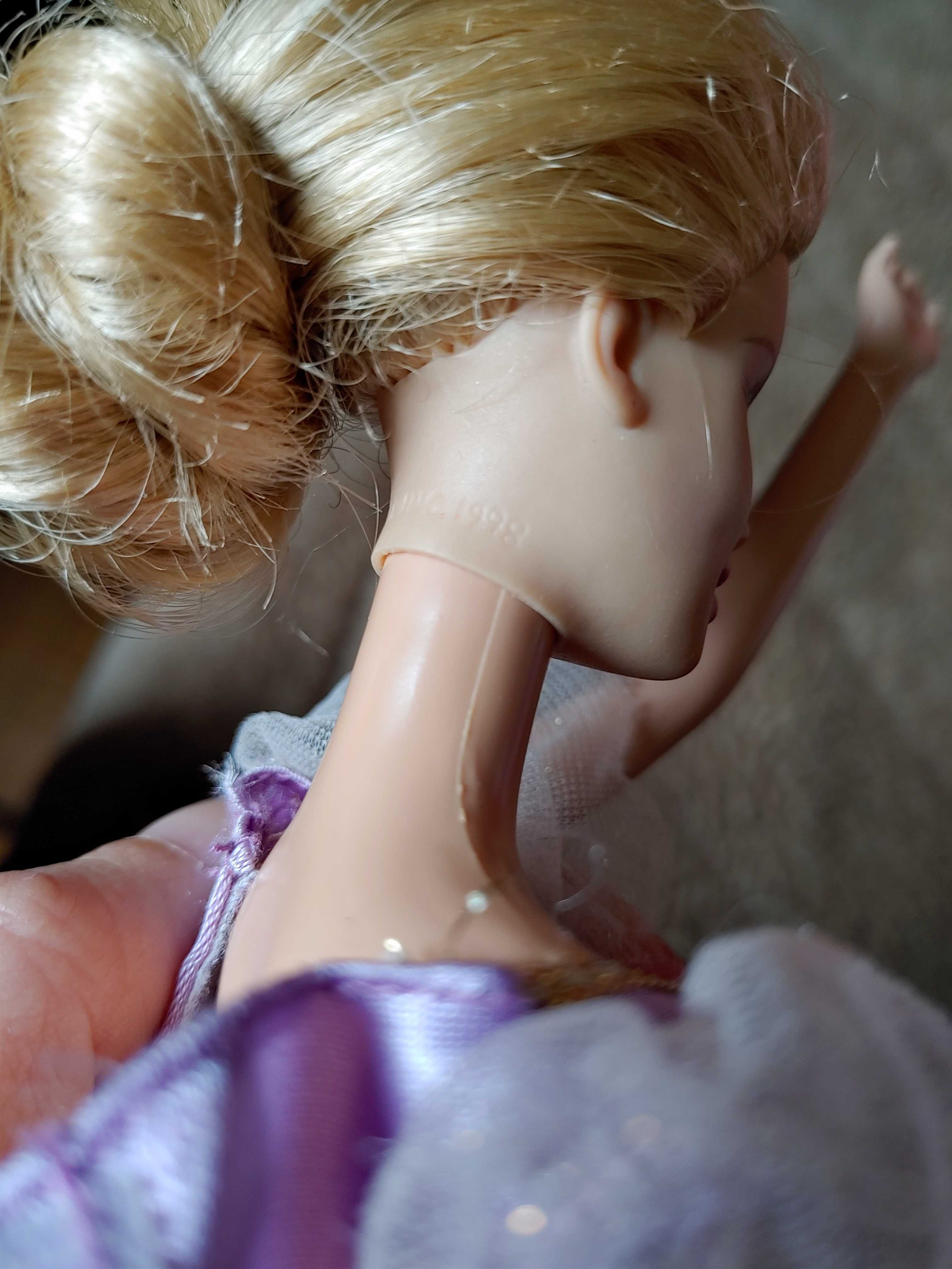 Barbie jako Roszpunka i smok Penelopa lalka kolekcjonerska unikat