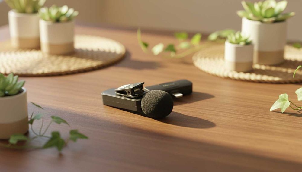 Мікрофон Boya для телефону Б/У 8/10. Петличний для iPhone, Android