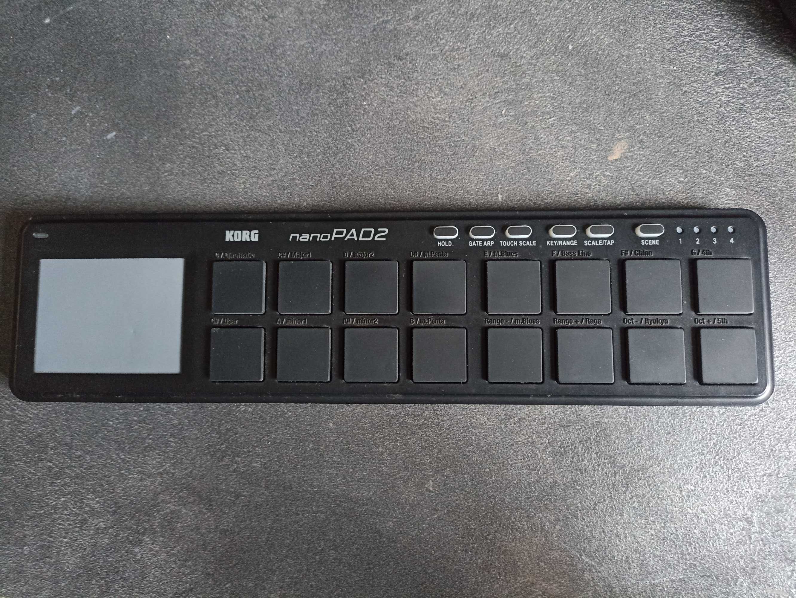 Korg nanopad 2 - kontroler midi