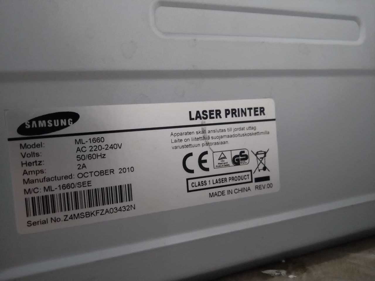 Принтер б/в лазерний ч/б Samsung ML-1640