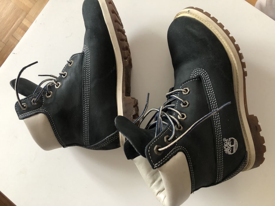 Timberlandy grafitowe jak nowe