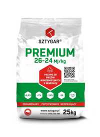 EKOGROSZEK Sztygar PREMIUM - 26 - 24 MJ/kg-  PROMOCJA - pakowany 25kg