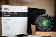 Sigma 24-70mm F2.8 DG DN para L mount. Como nova.