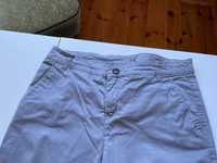 C&A Yessica spodnie letnie szare prosta nogawka bawełniane lekkie