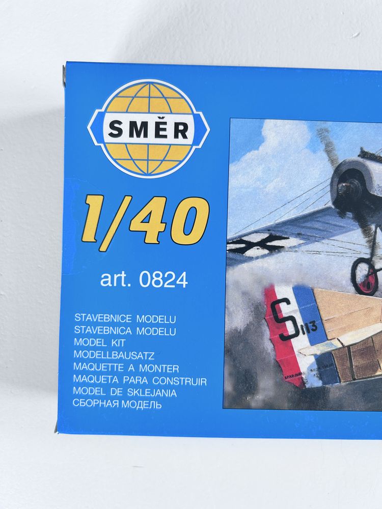 Samolot Spad S.Vll model do sklejania Smer 0824