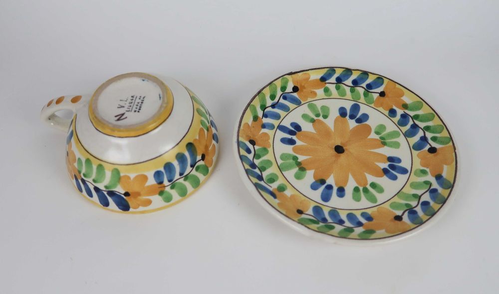 Conjunto em faiança Viúva Lamego, CADA