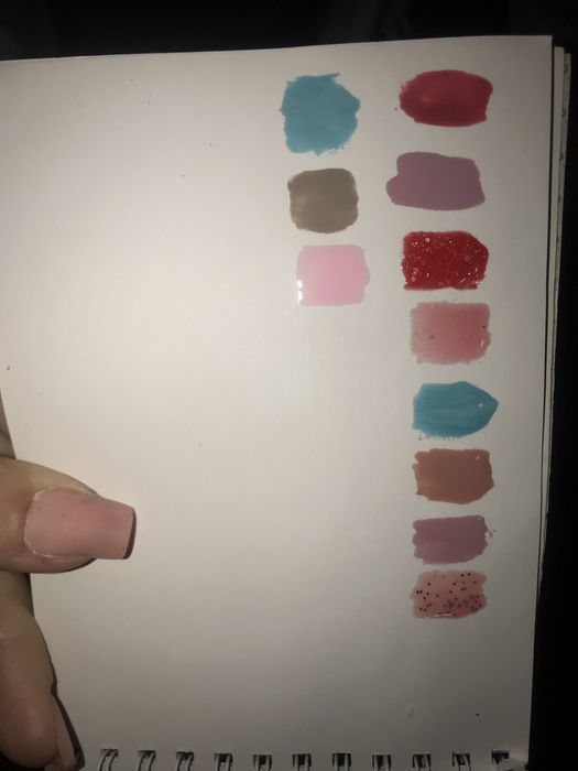 Гель лаки разные цвета