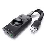 CSL - USB mini karta dźwiękowa zewnętrzna - wirtualne Surround