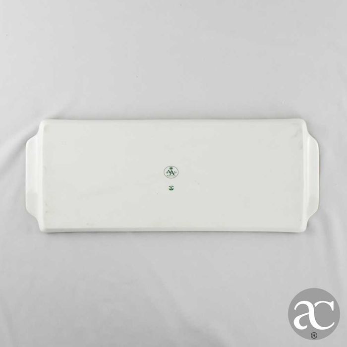 Torteira Vista Alegre decoração a grisaille e dourado, "Arte equestre"