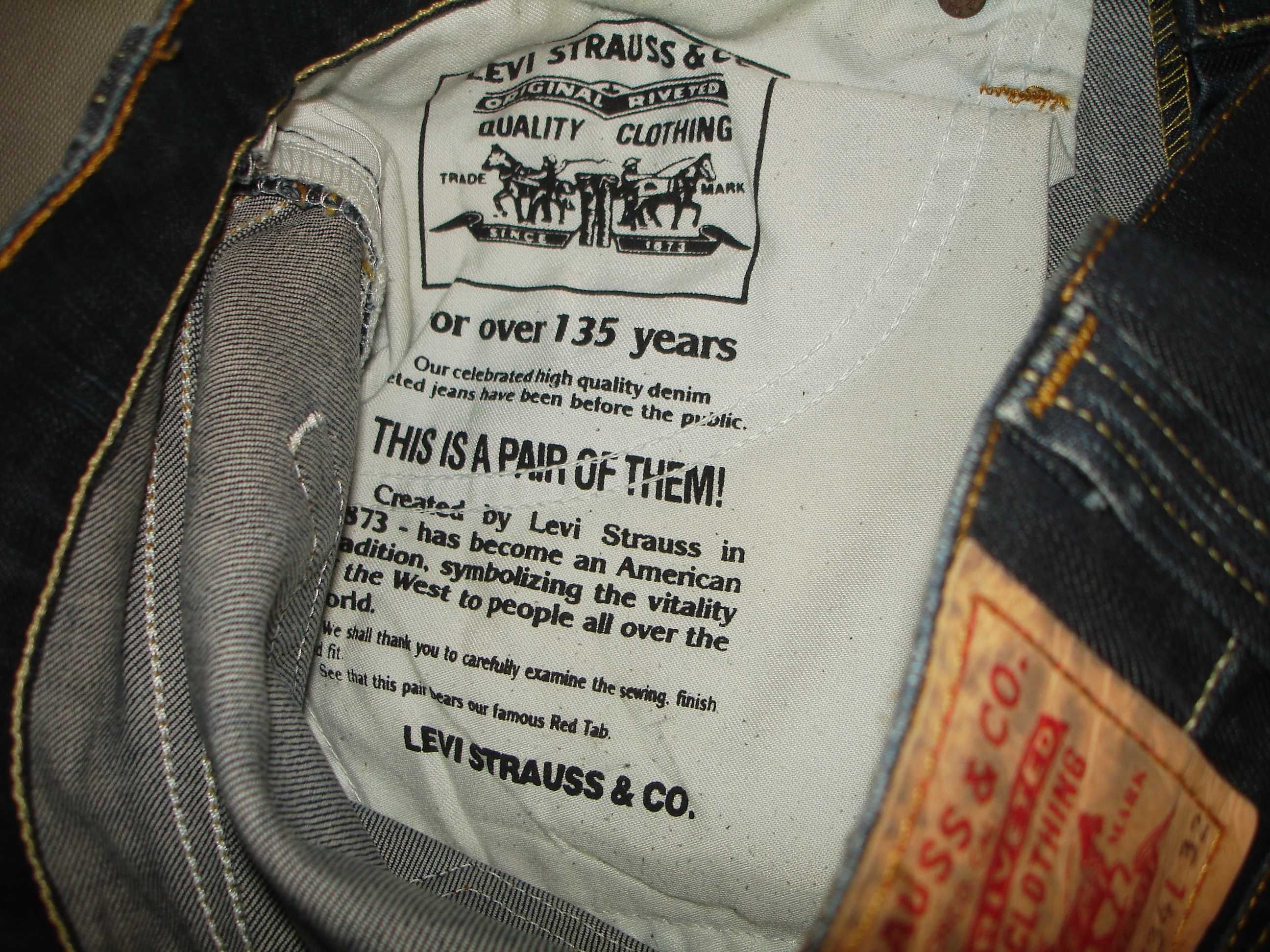 LEVIS 511 W34 L32 oryginalne spodnie Jeans
