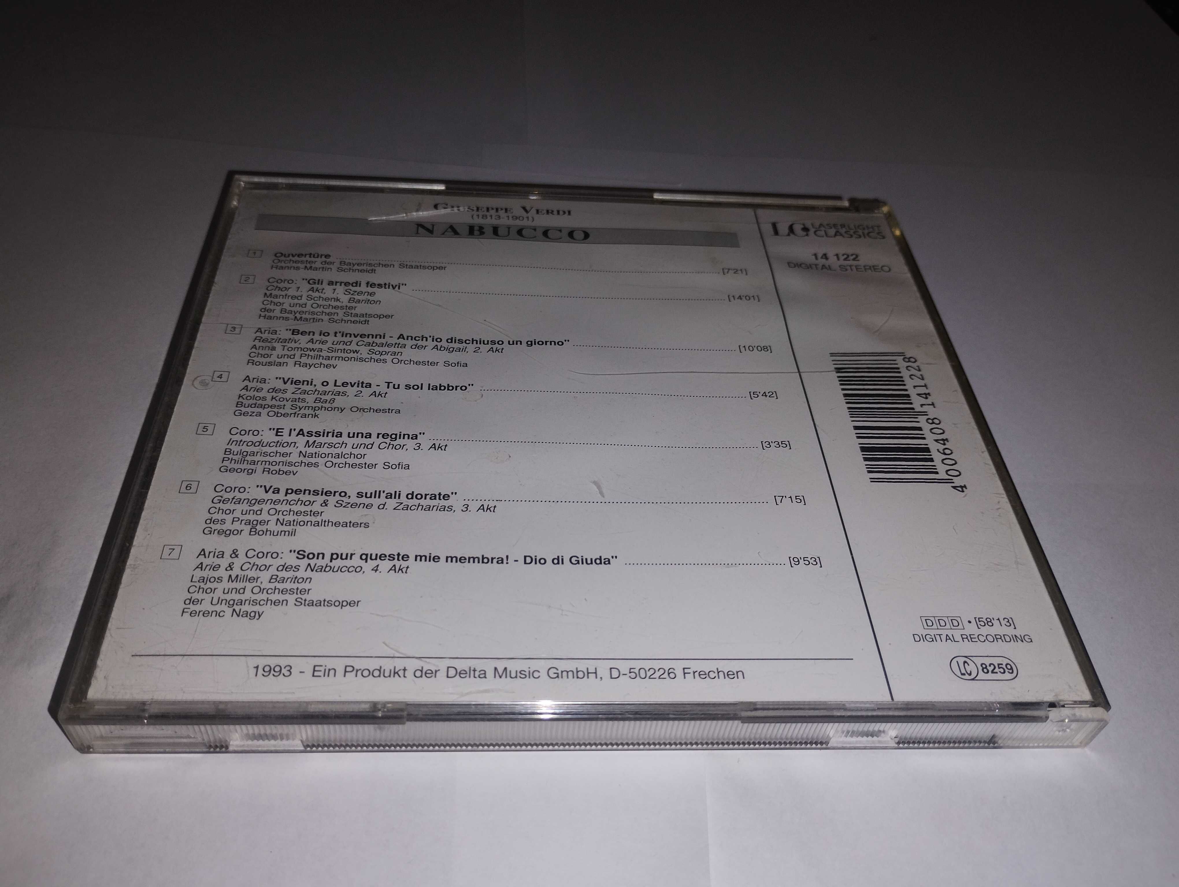 Verdi Nabucco CD