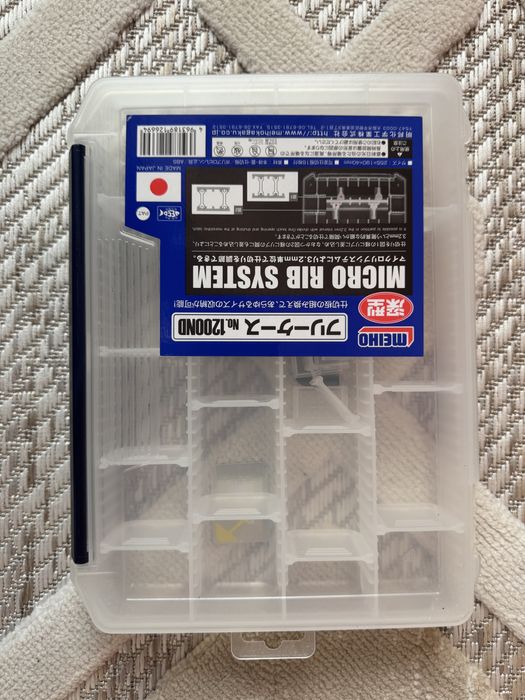 Коробка Meiho Free 1200 ND 225x190x40mm Clear