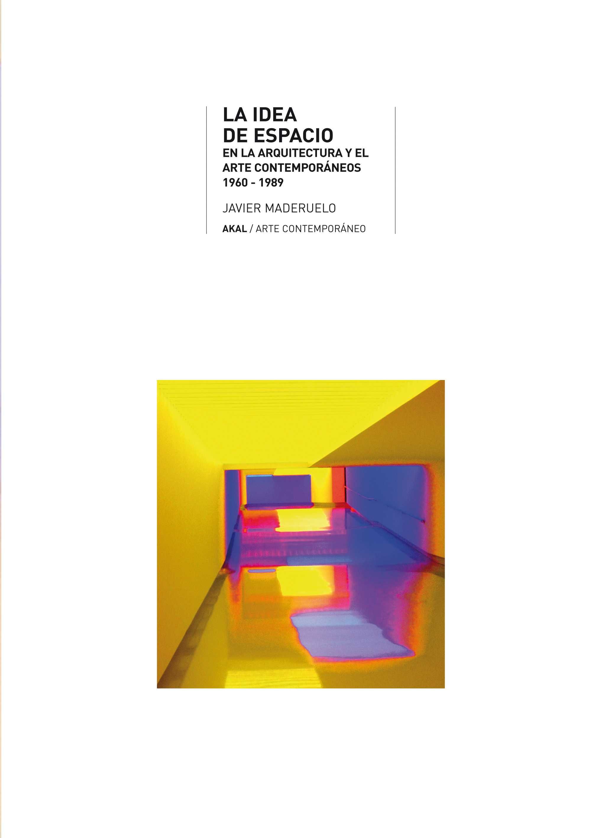 Livro La idea de espacio