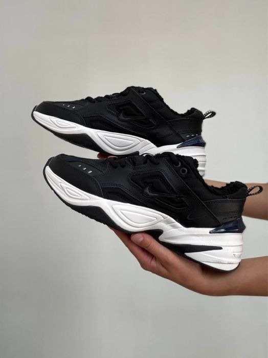 Чоловічі зимові кросівки найк м2k на хутрі 40-45рр