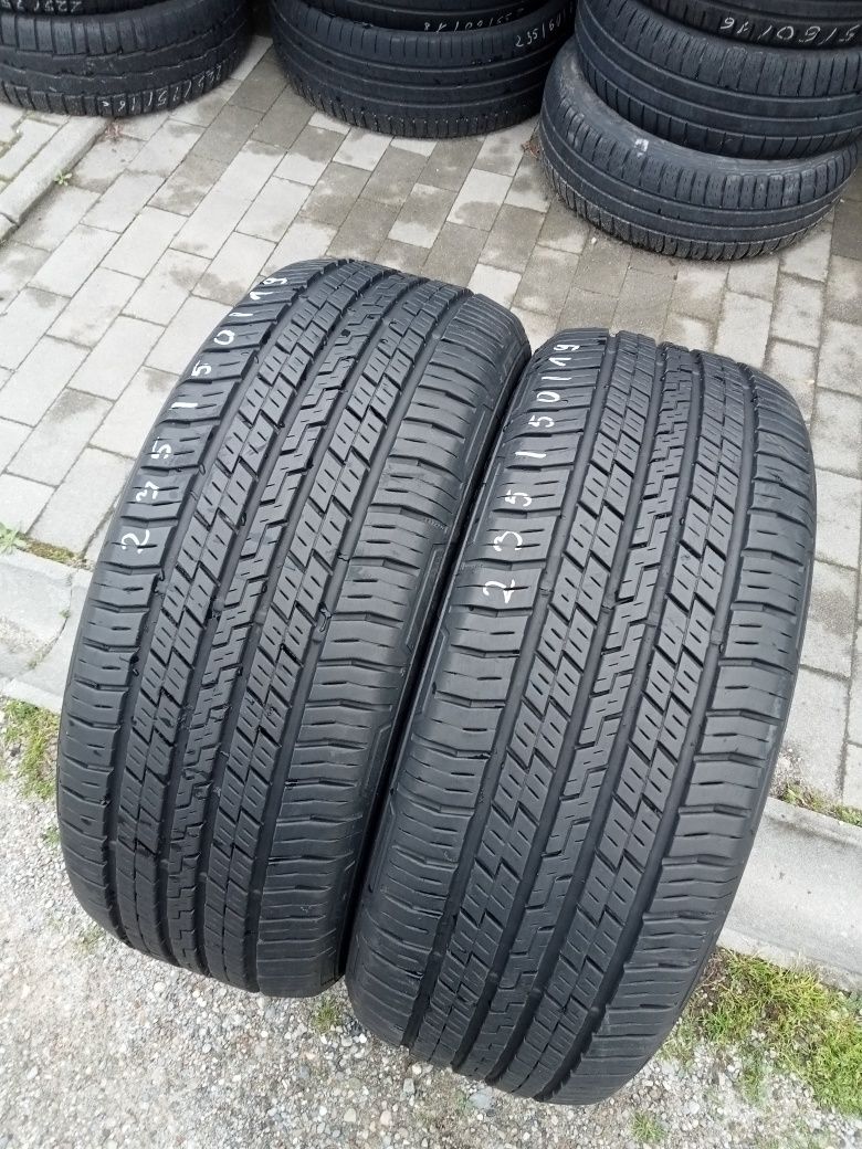 2x Opony Używane Całoroczne 235/50R19 Continental