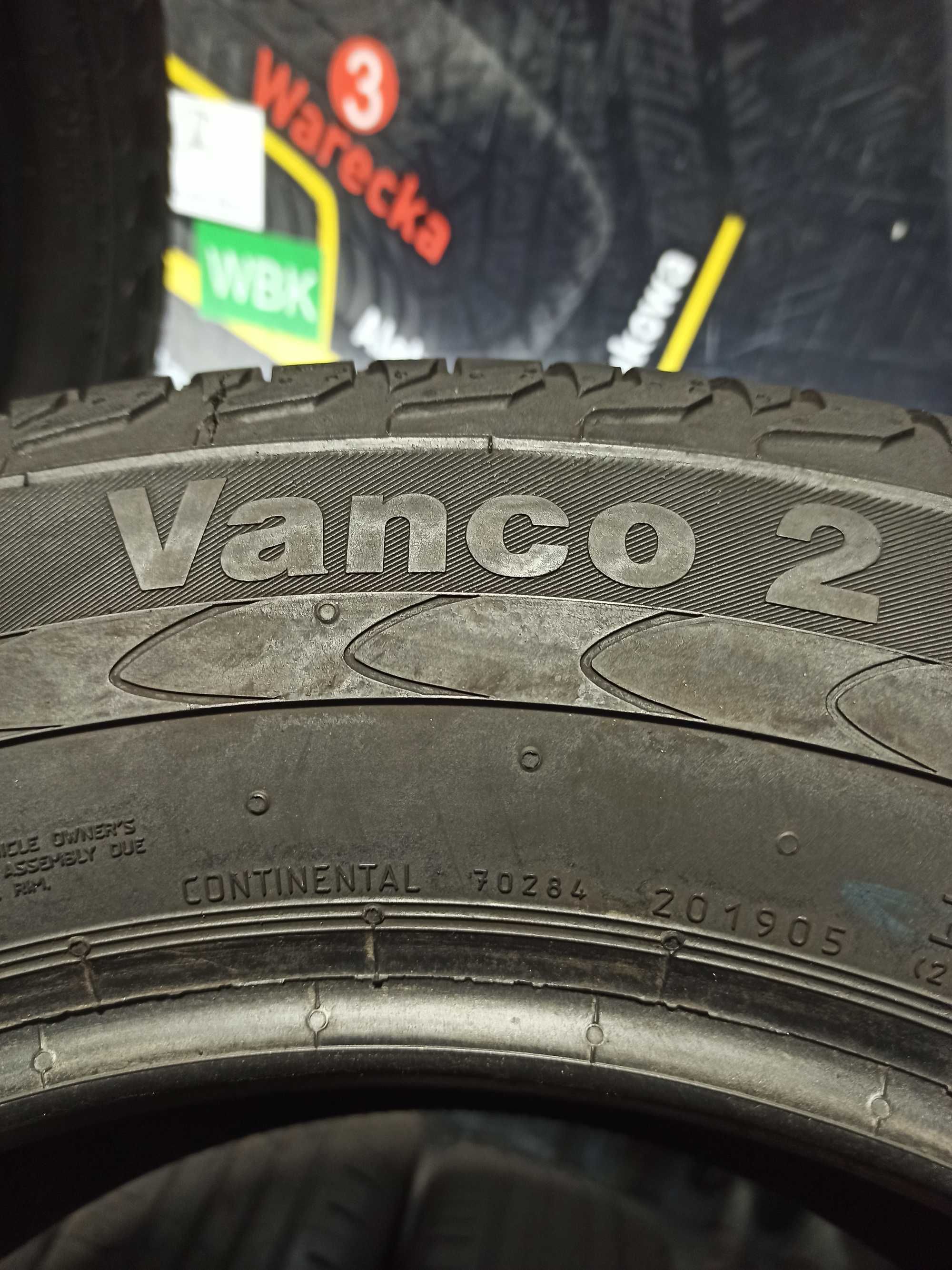 Opony Letnie 215/65/16C CONTINENTAL VANCO #1665