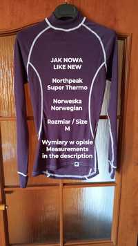 Northpeak  Norweska termiczna damska bluza sportowa, Rozmiar M