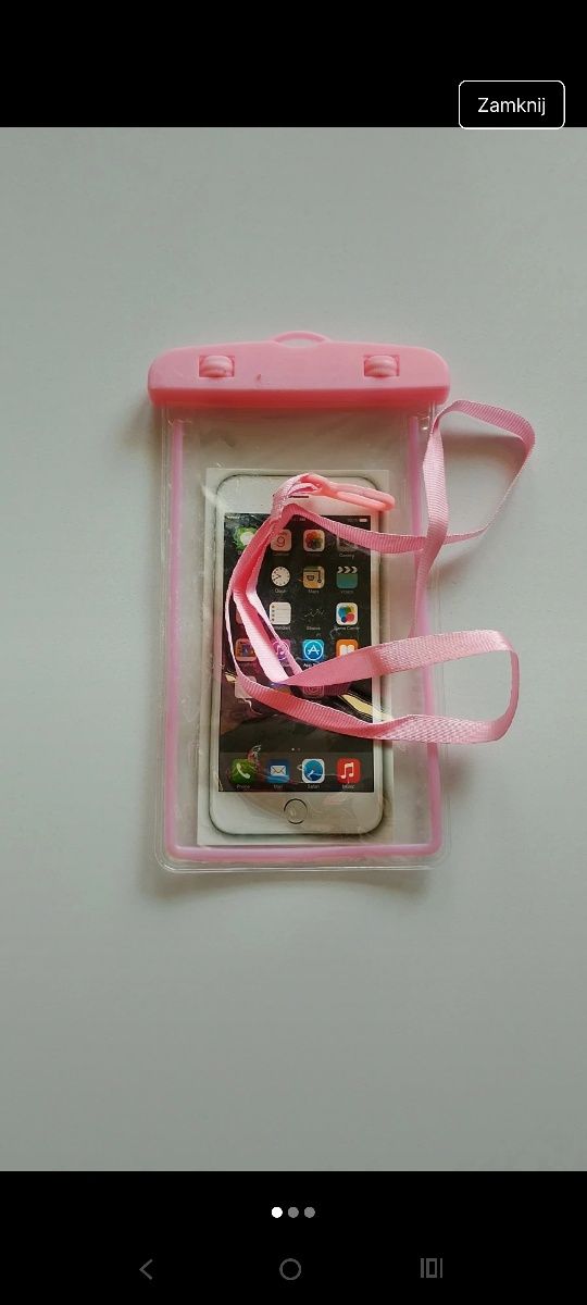 Wodoodporne etui na telefon.
