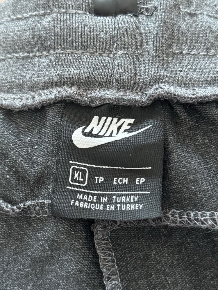 Dresy Nike XL logowane Spodnie Dresowe just do it szare Plus Size