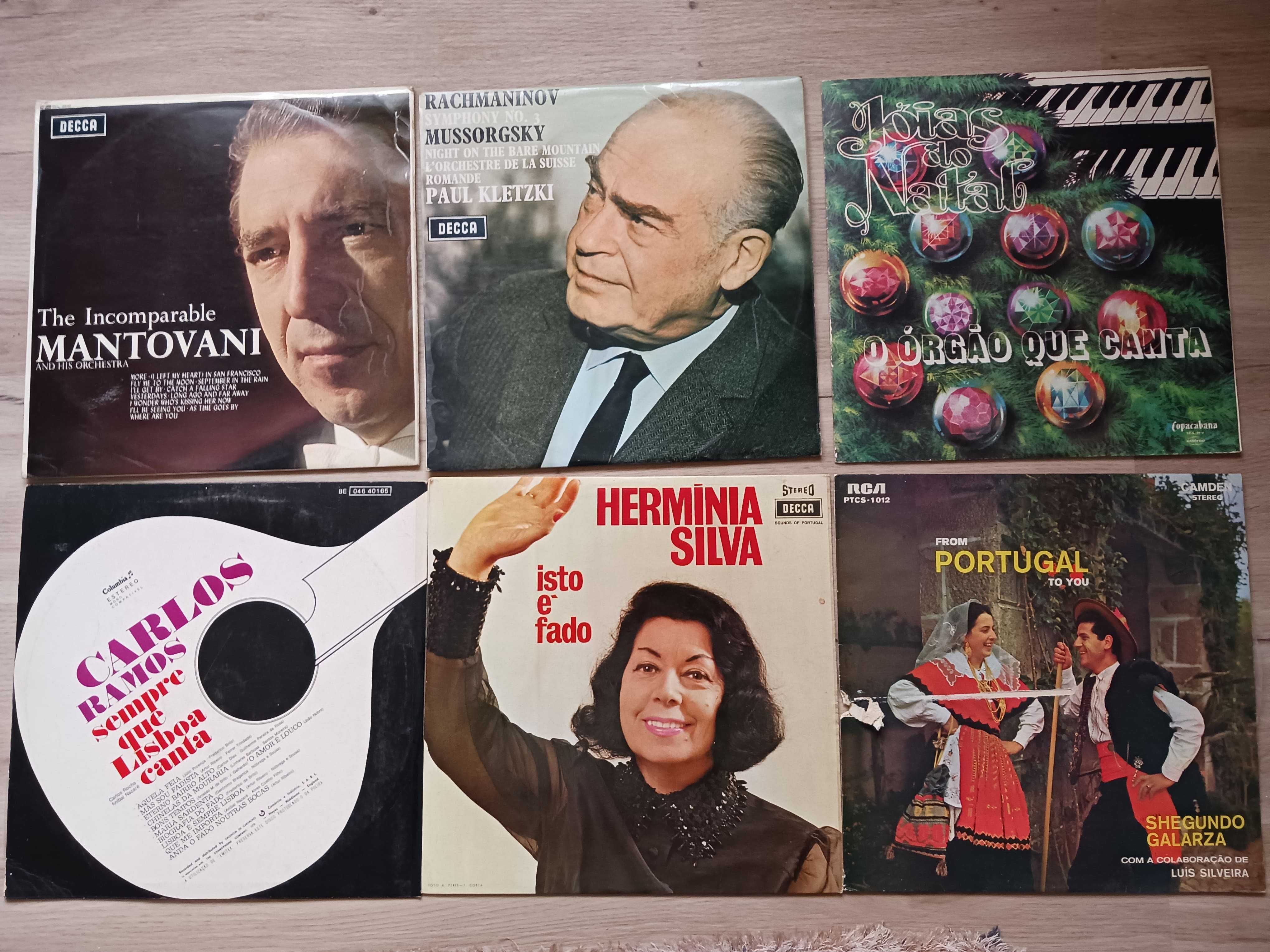 Discos de vinil vários