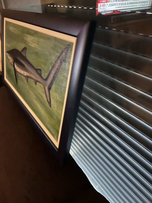 Quadro pintado a mao