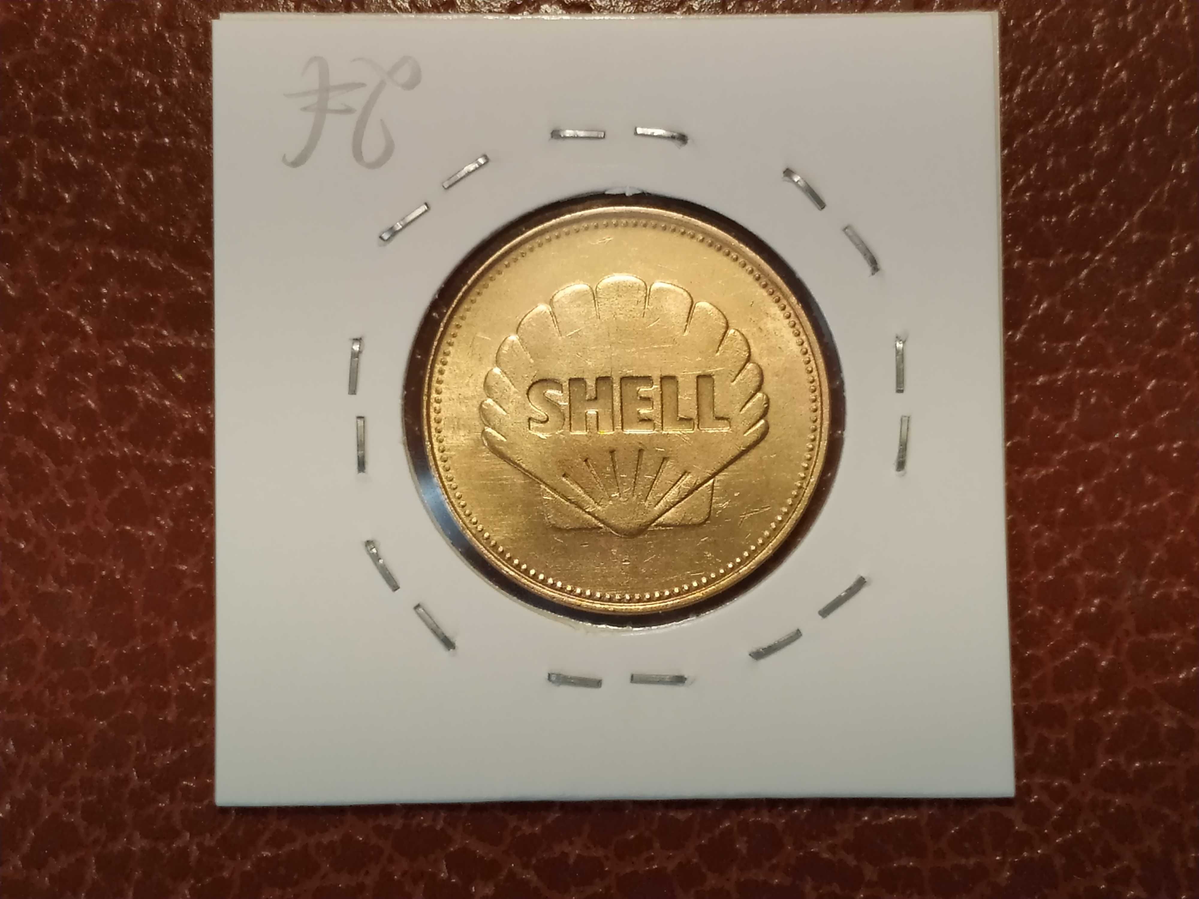 Medalha/token/ficha da Shell - Etienne & Joseph Montgolfier 1783