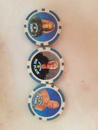 WWE chips poker // tazos