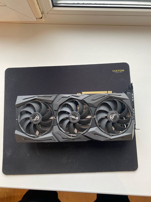 Відеокарта 2080 ASUS rog strix 8 gb, повністю чиста відеокарта