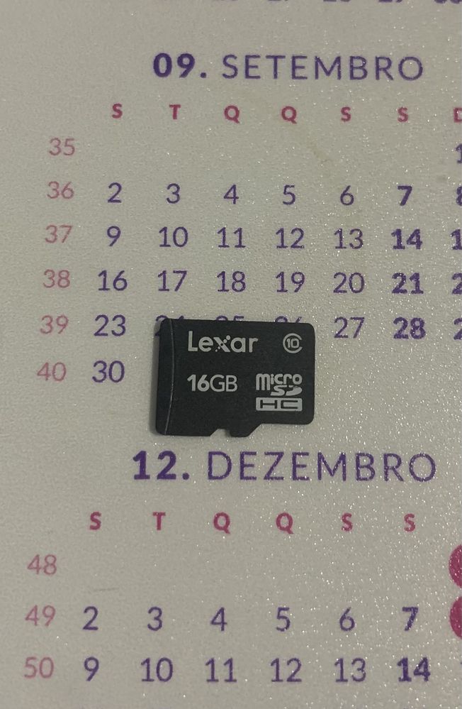 Cartão Micro SD 16GB (Portes Grátis)