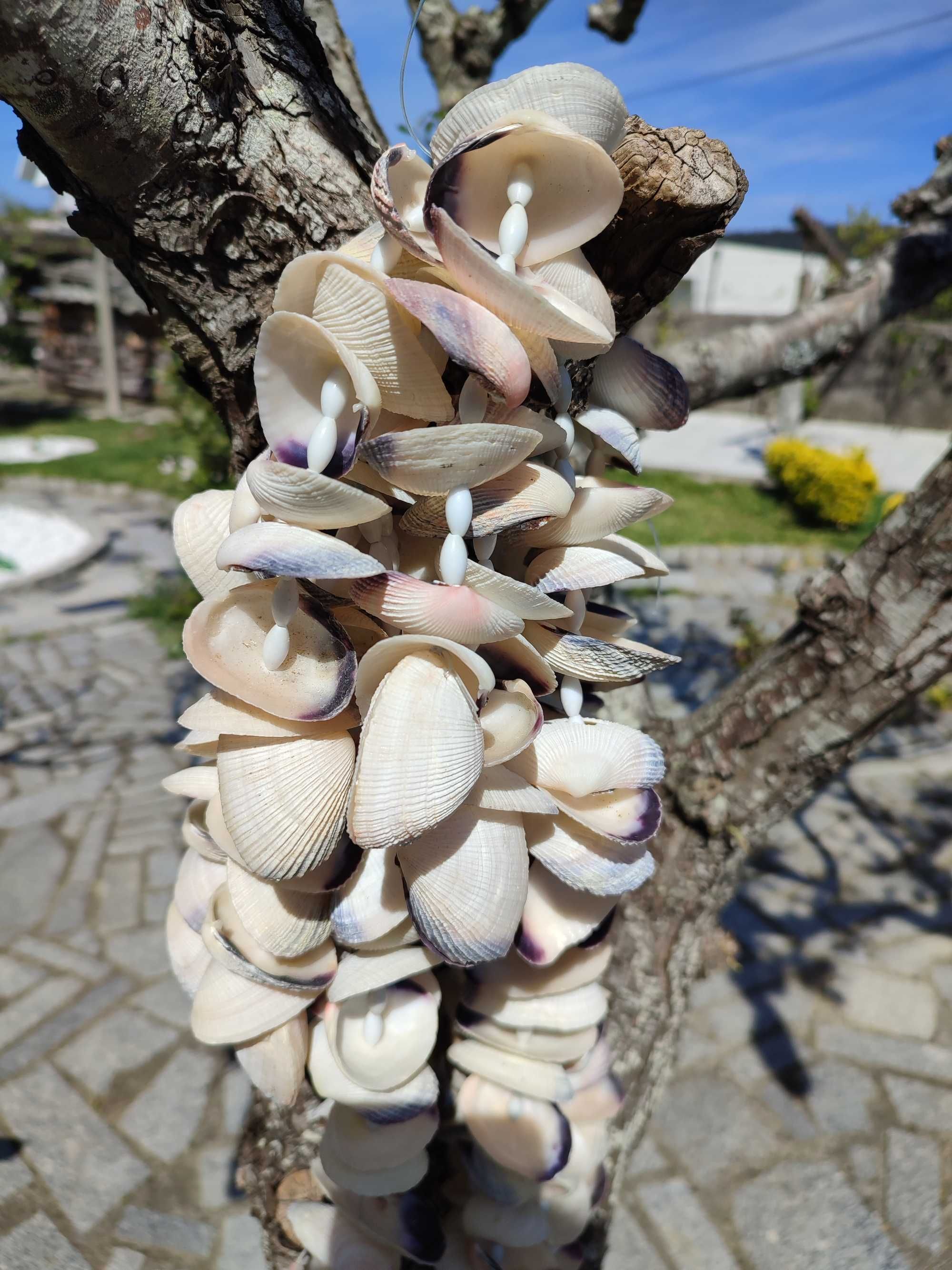 Decoração pendente/Espanta espíritos conchas handmade