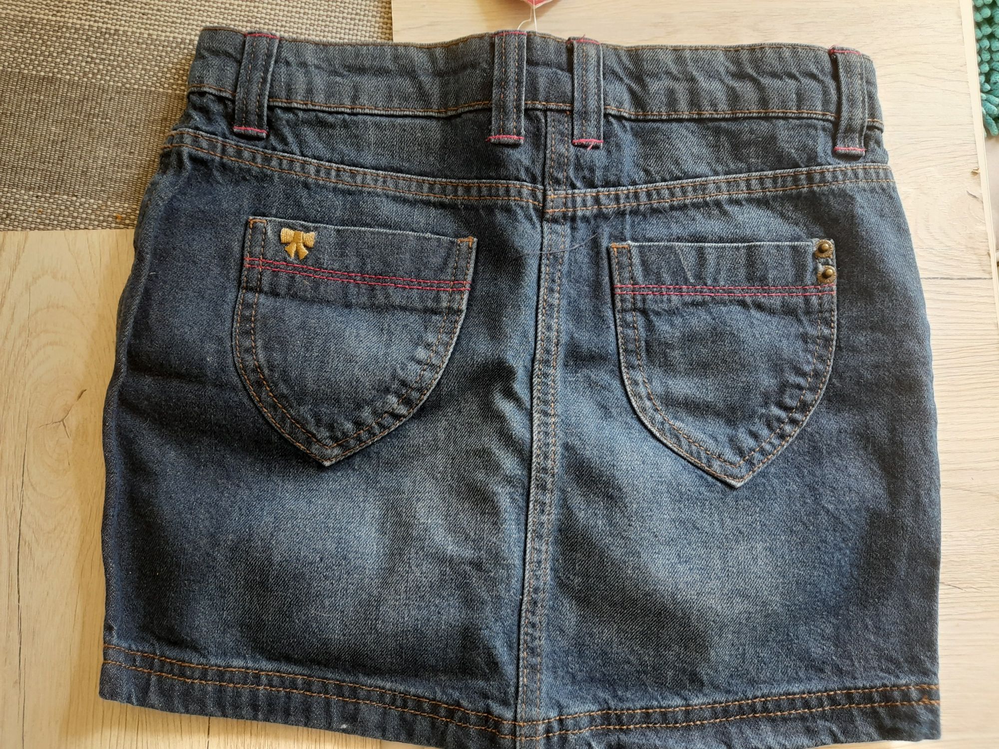 Spódniczka jeansowa, 140,nowa