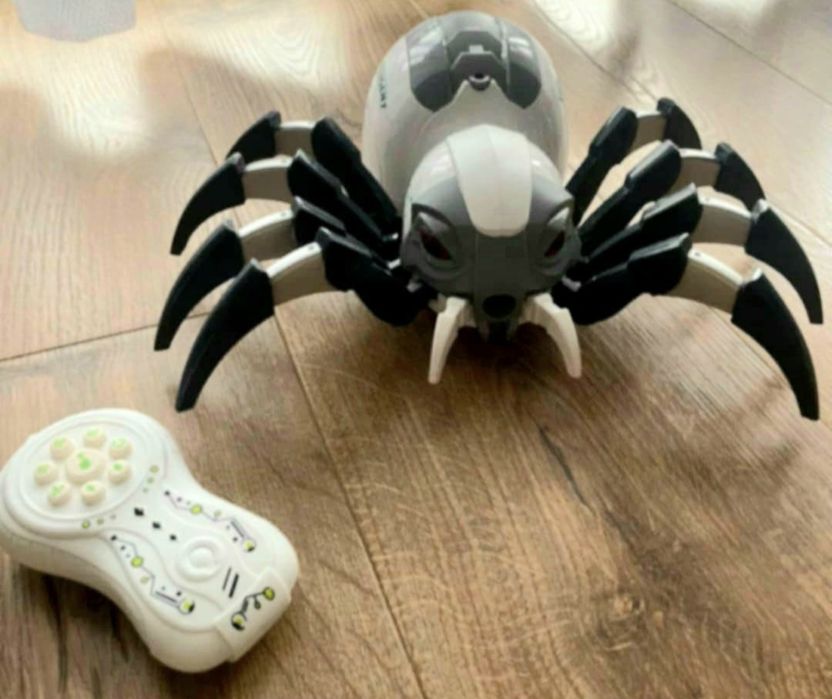 Ogromny pająk zabawka na pilot wiele funkcji chodzi świeci gra