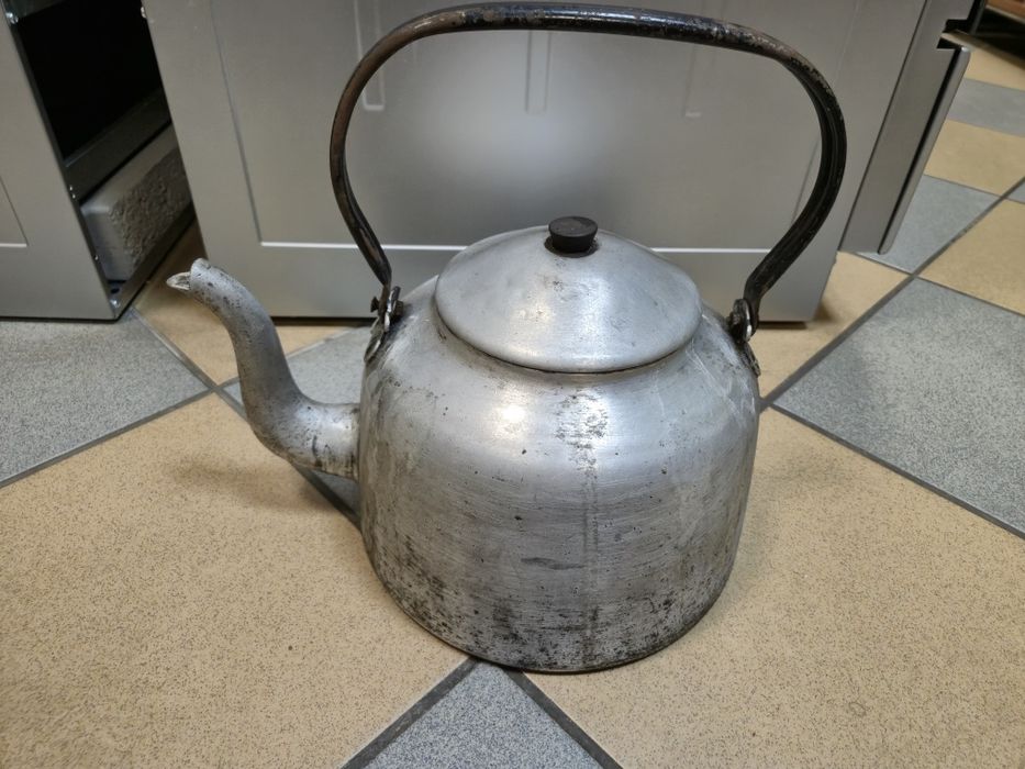 Czajnik aluminiowy PRL 5 litrów