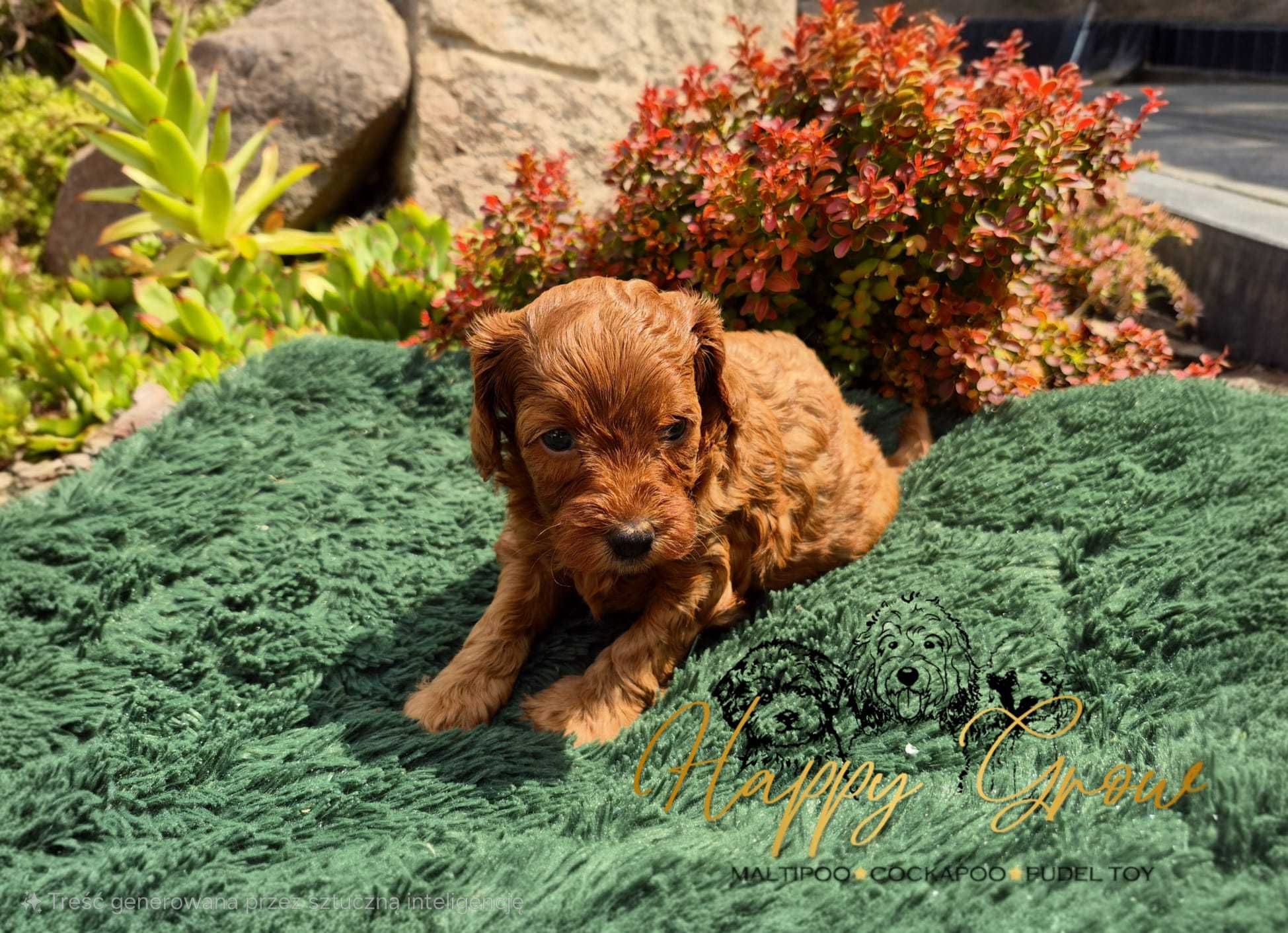 Cockapoo F1b Red suczka Paola cudo :)