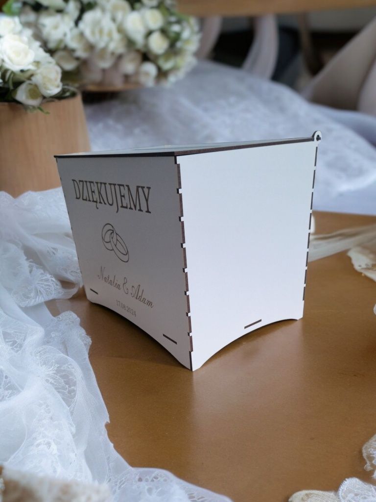 Pudełko na koperty ślubne
