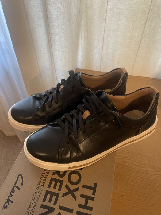 Кеди низькі Clarks натуральна шкіра