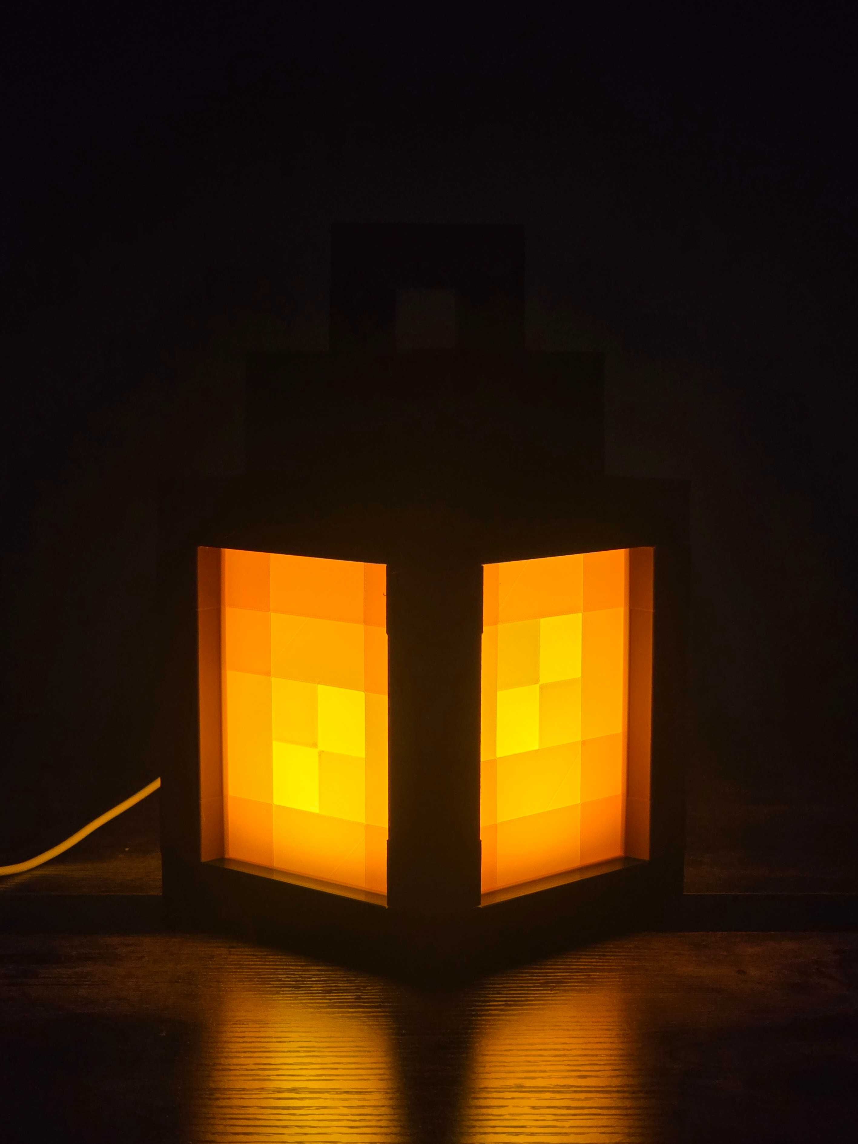 Candeeiro Minecraft