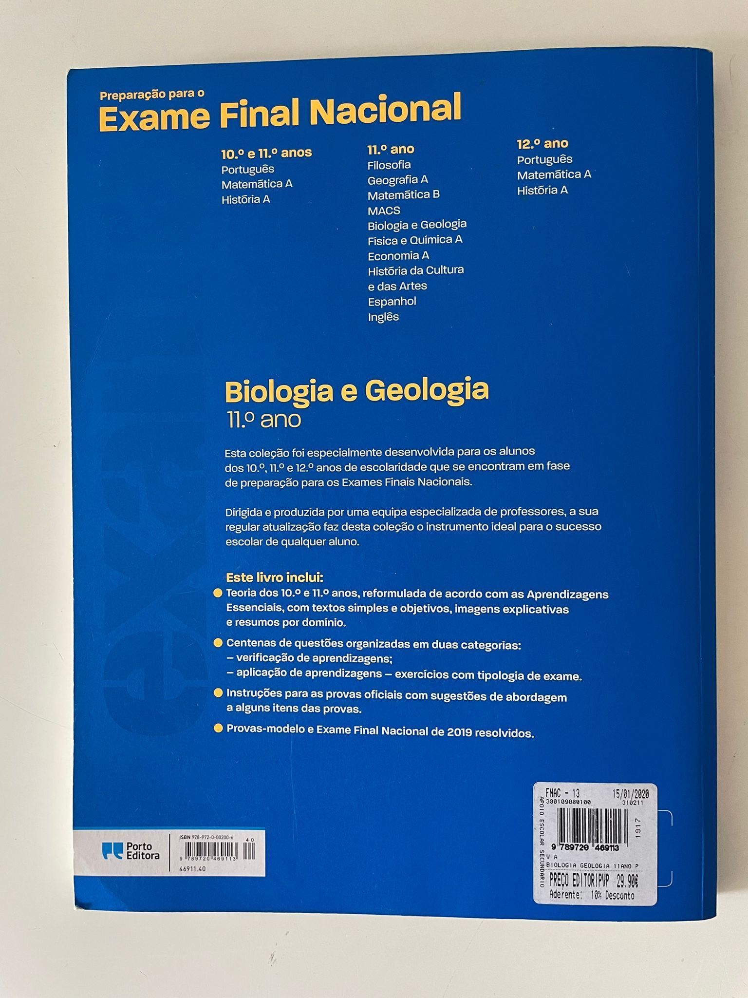 Livro De Preparação Para Exames De Biologia E Geologia 2020