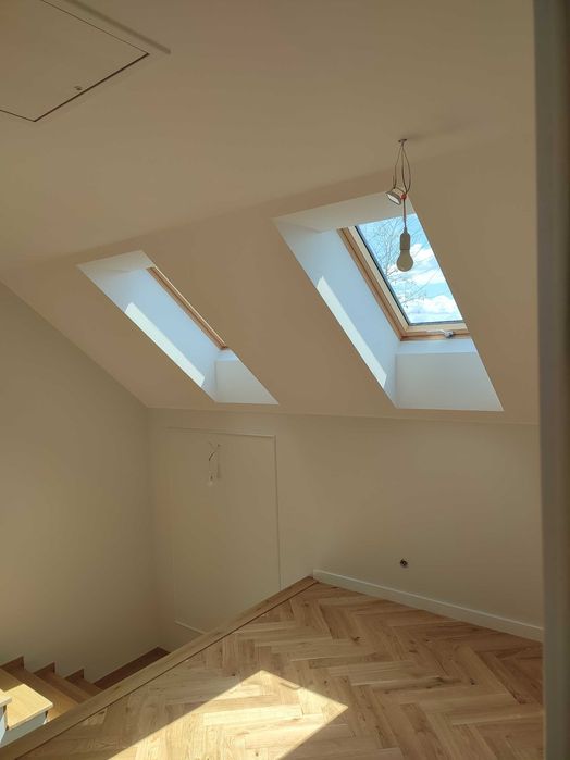 Ocieplenie Poddasza Stropu Wstrzykiwanie Nadmuch Wełny Celulozy