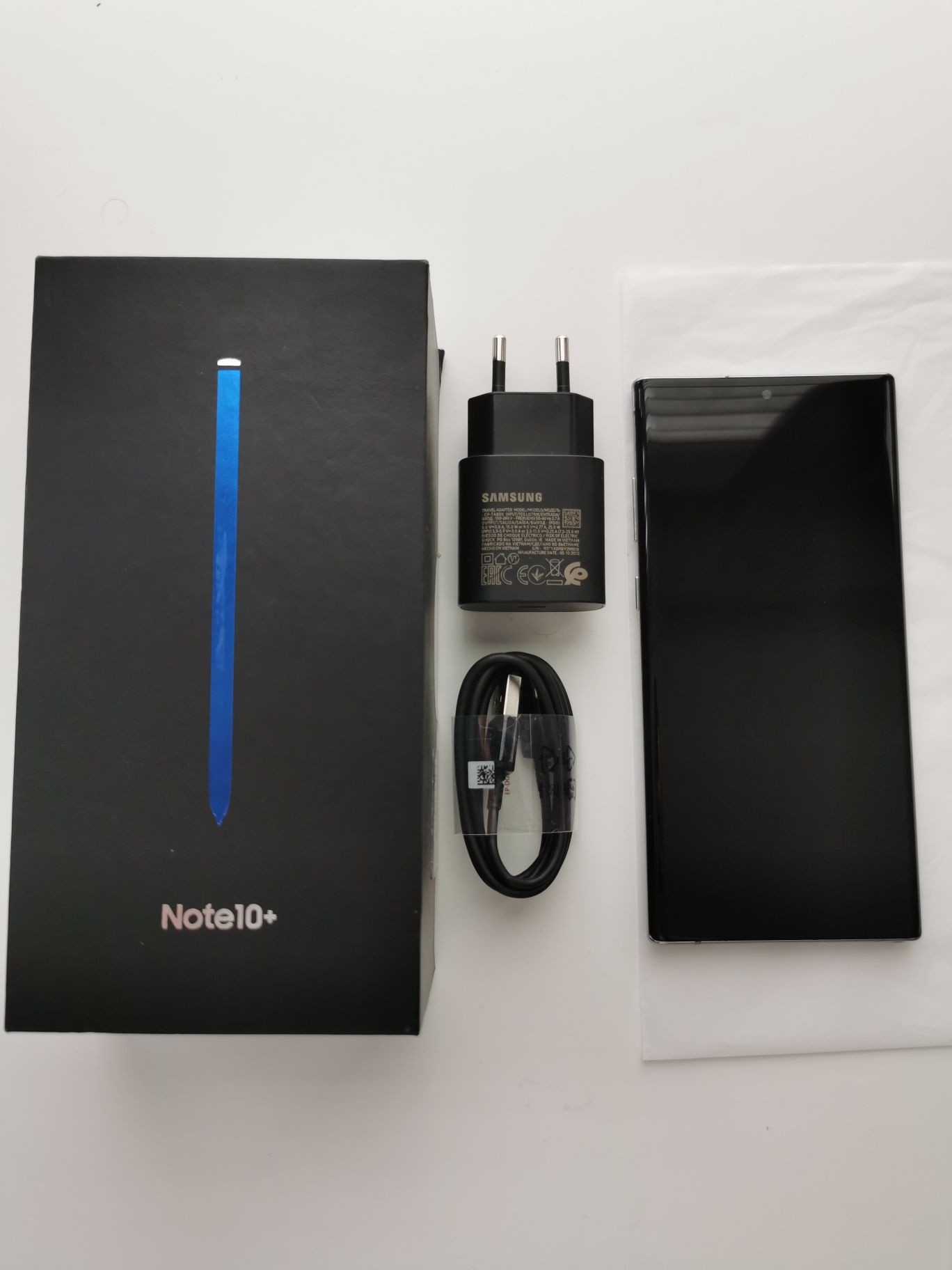 Jak Nowy Samsung Galaxy Note 10+ PLUS 8/256GB - Kolor SREBRNY